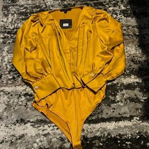 Marc New York Classy Golden Yellow Blouse